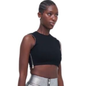 Tordrobes BLACK ZIP MUSCLE